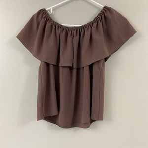 Aritzia Wilfred Promener Off-The-Shoulder Blouse